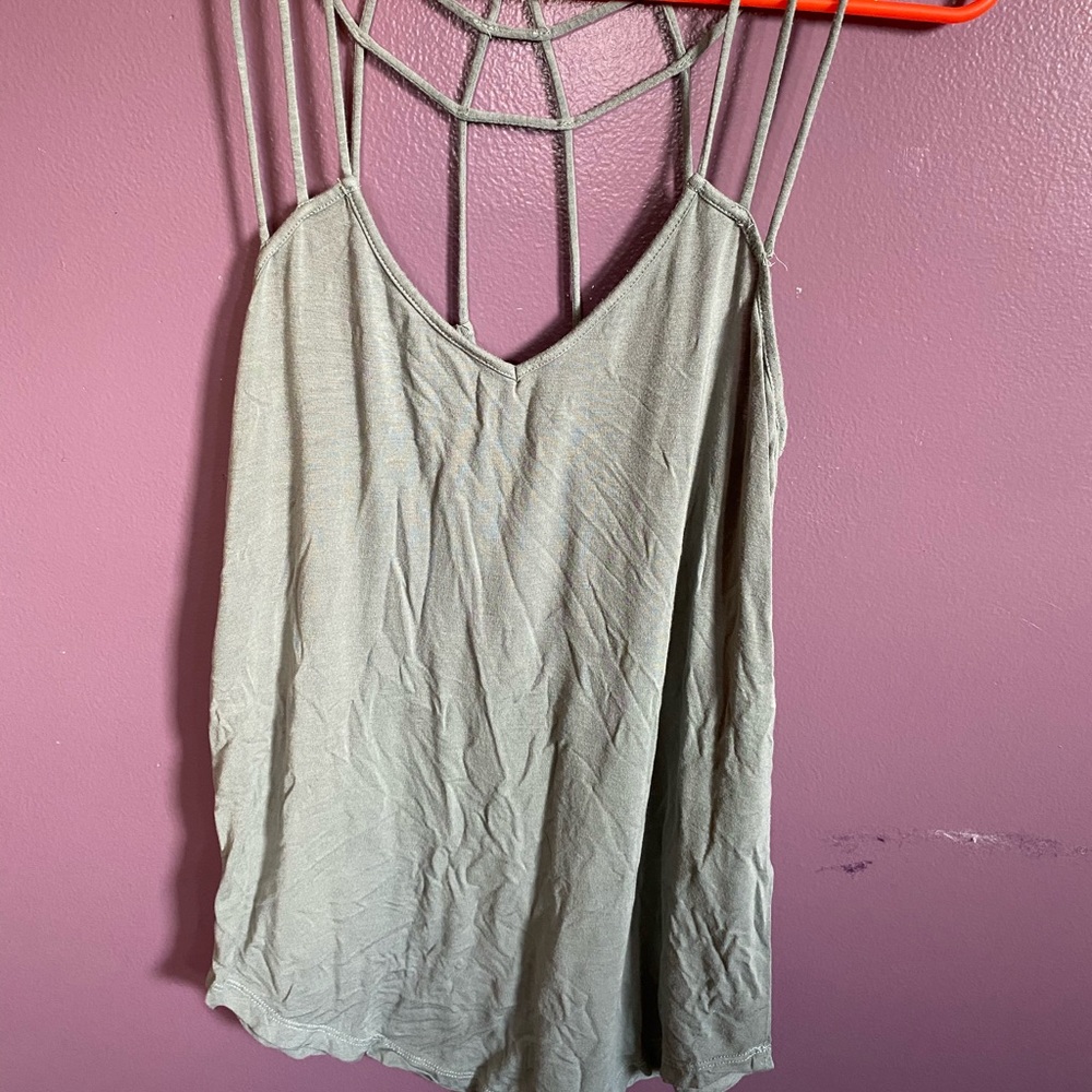 Red by BKE strappy tank top.